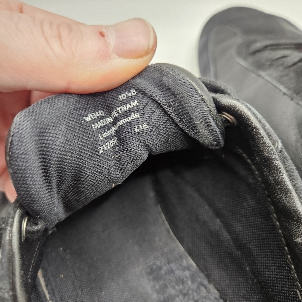 Cole Haan Grand.OS Women Size 10.5 B Black Leather Suede Low Top Casual Sneakers - Picture 10 of 10